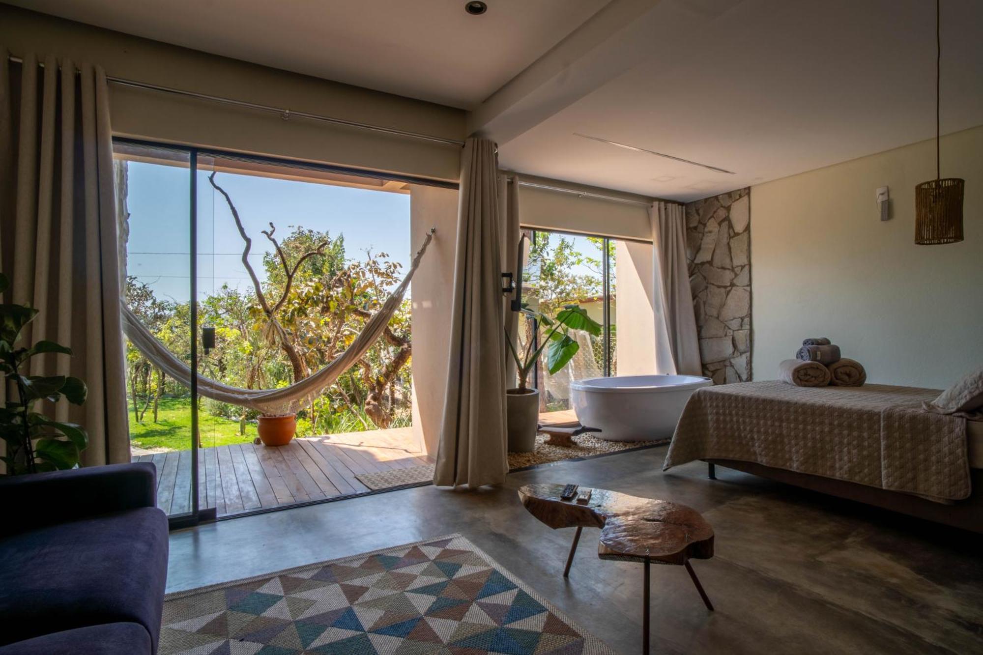 فيلا Lofts Lobo Guara Alto Paraíso de Goiás المظهر الخارجي الصورة